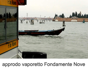 Approdo vaporetto Fondamente Nove